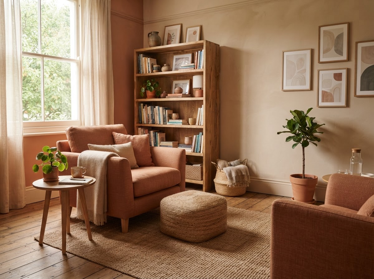 Schematherapie sessie in warme praktijkruimte